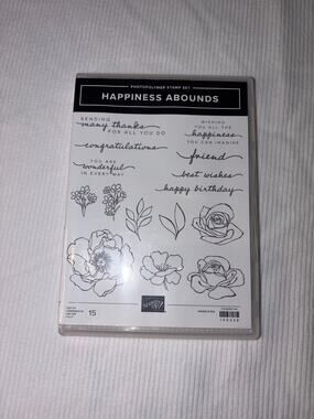 Happiness Abounds - Stampin' Up - Stamp set